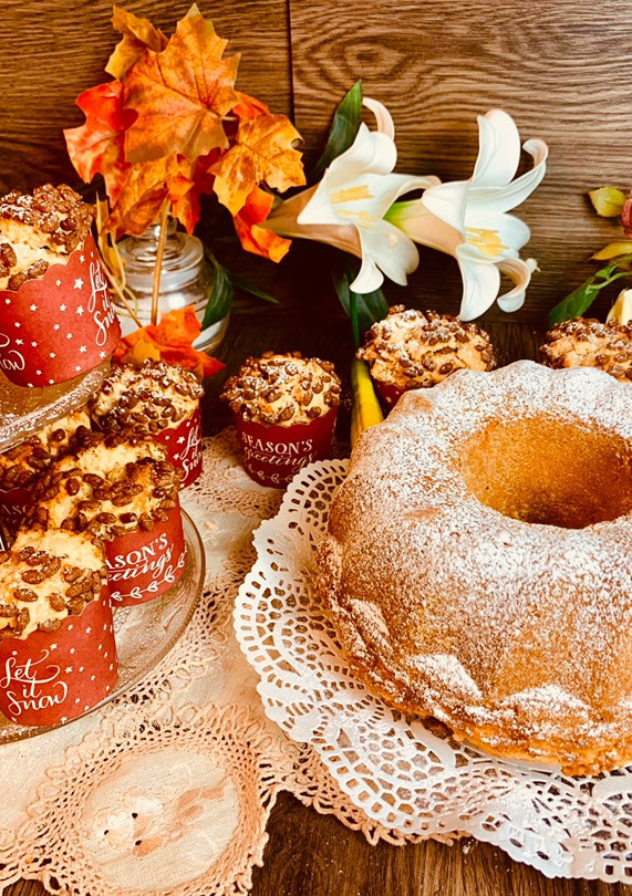 Foto di Muffin e Ciambellone di Gaufre... Pandoro o Panettone