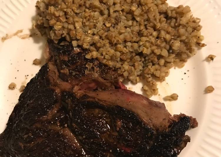 Filete de ternera wagyu con trigo sarraceno