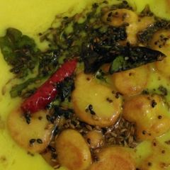 A picture of Raw mango Kadhi(Aam Jhol).