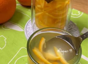 Foto resep Teh kulit jeruk Sunkist