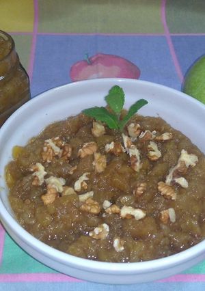 Foto principal de 🍏 Compota de manzana casera 🍏(en Microondas)