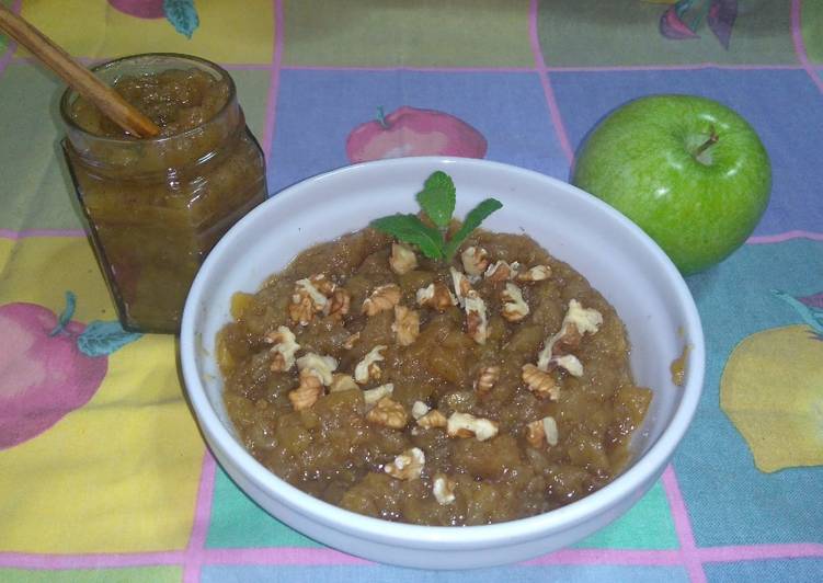 Microondas en hacer como cocidas manzanas