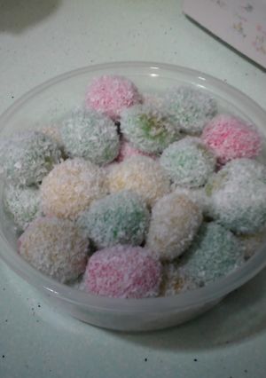Foto resep Klepon ketan isi gula merah