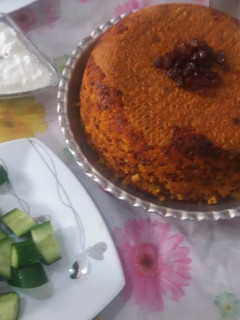 عکسی از دستور عدس پلو
