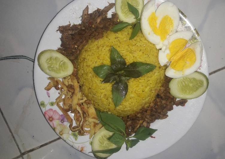 #16 Nasi Kuning rice cooker anti gagal