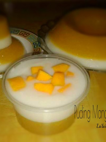 Langkah Mudah untuk Menyiapkan Puding Mangga Lapis Susu Irit Anti Gagal