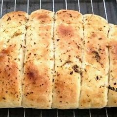 A picture of Domino's style Garlic Bread.