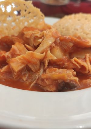 Foto di Trippa al sugo con patate