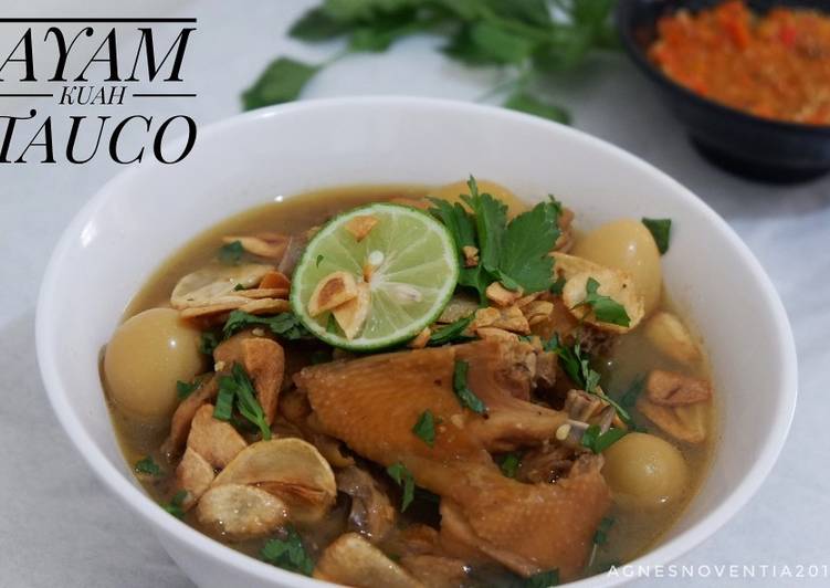 Resep masakan Ayam Kuah Tauco | Langkah Membuat Ayam Kuah Tauco Yang Enak Banget