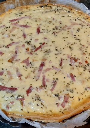 Foto principal de Quiche de bacon y queso