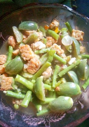 Foto resep Tumis K. Panjang campur terong