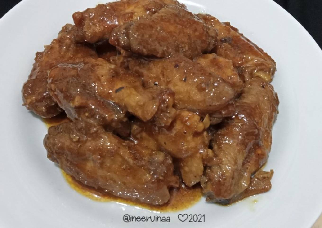 Sayap ayam pedas