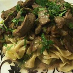 A picture of Dry- fry beef.
