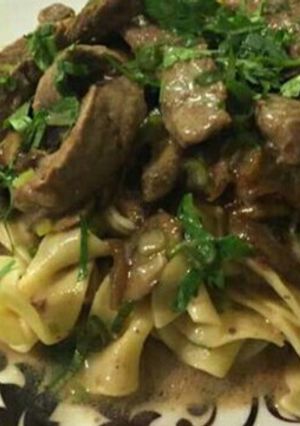 A picture of Dry- fry beef.