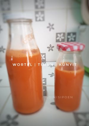 Foto resep Jus Wortel timun kunyit