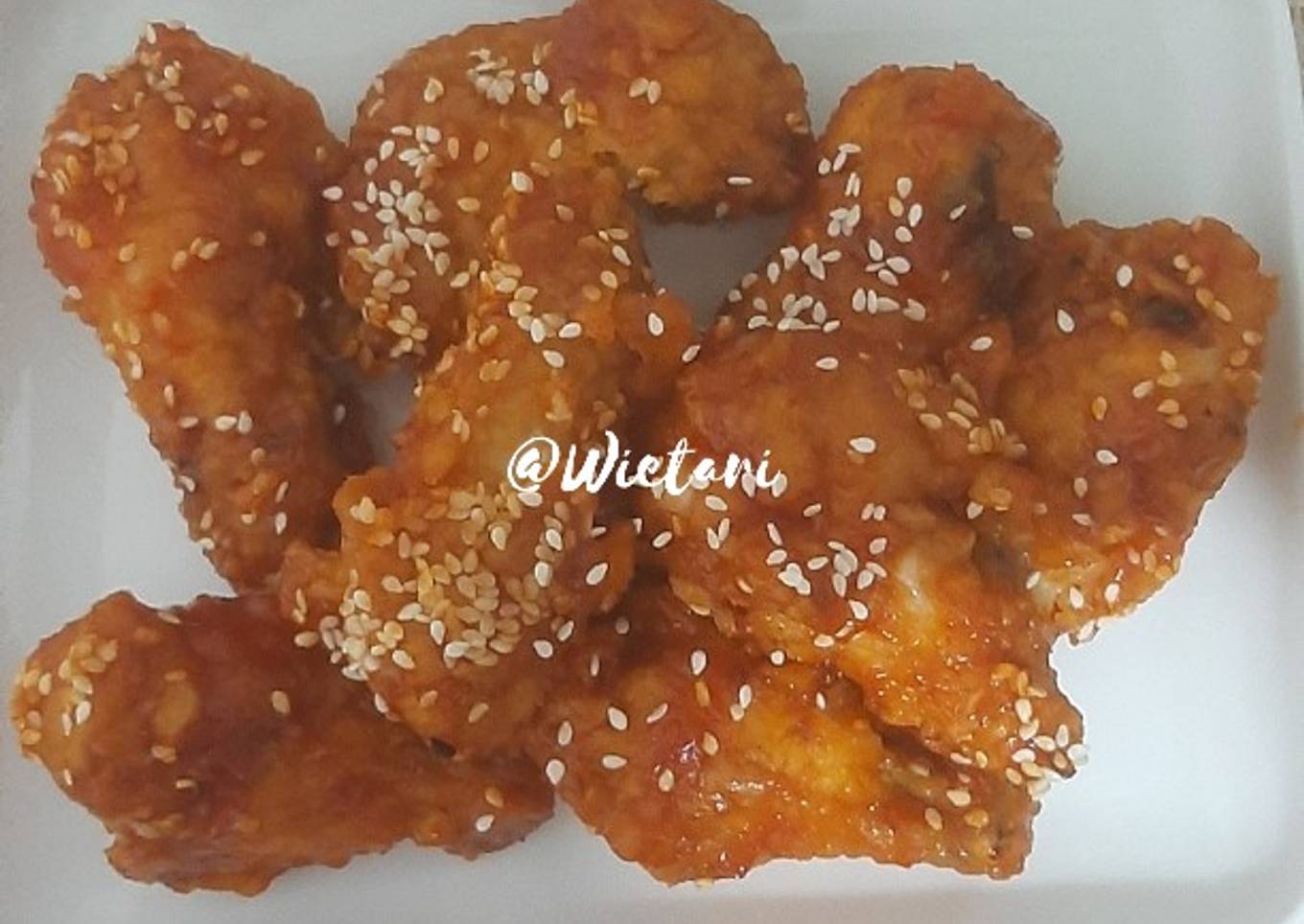 Ayam tepung ala korea