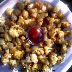 A picture of Cauliflower Popcorn.