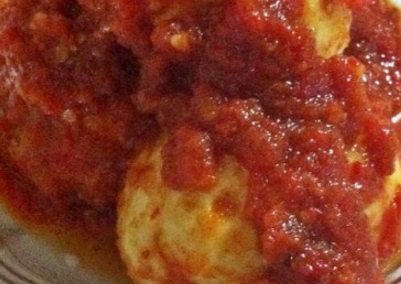Resep Telur balado yang Enak Banget