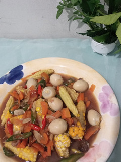 Foto resep Tumis Putren Telur puyuh Cabe hijau