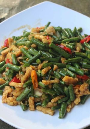 Foto resep Tumis Kacang Panjang