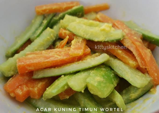 Resep Acar Kuning Timun Wortel Oleh K Ttyskitchen Cookpad