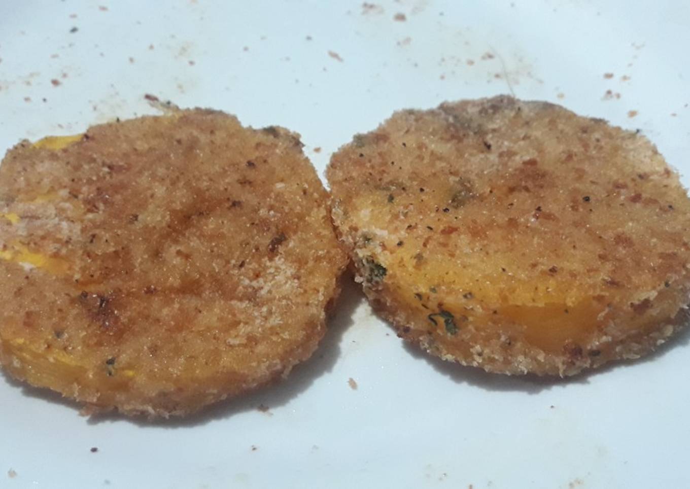 Milanesas de calabaza !