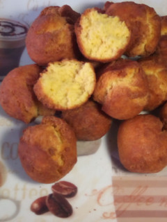 A picture of Cinnamon crunchy mandazis #Authormarathon.