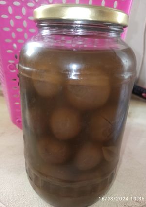 عکسی از دستور ترشی پیاز