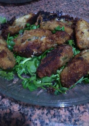 صورة لوصفة كفته فراخ مقليه
