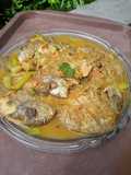 Ikan nila/mujair laut bumbu kuning