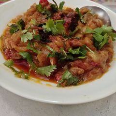 A picture of Lauki ki bhujya.