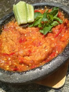 Foto resep Tempe Penyet Plus Lalapan