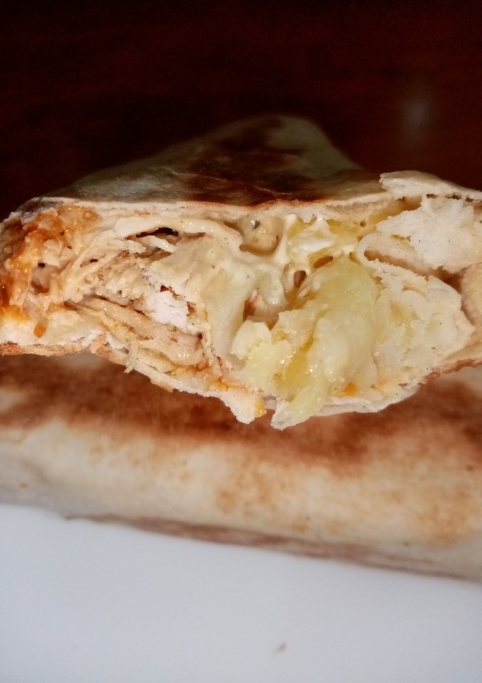 صورة لوصفة شاورما بالدجاج 😍😍😍😍😍😋😋😋😋😋