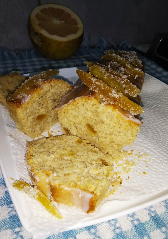 Una foto de Budín de Pomelo y avena