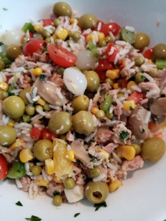 Una foto de Ensalada de arroz deliciosa