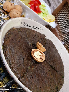 عکسی از دستور کوکو سبزی