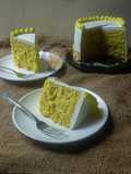 Durian Cream Layer Cake (Musang King)