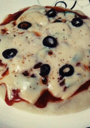 A picture of Fry Pan Pizza #ramdankitiyari.