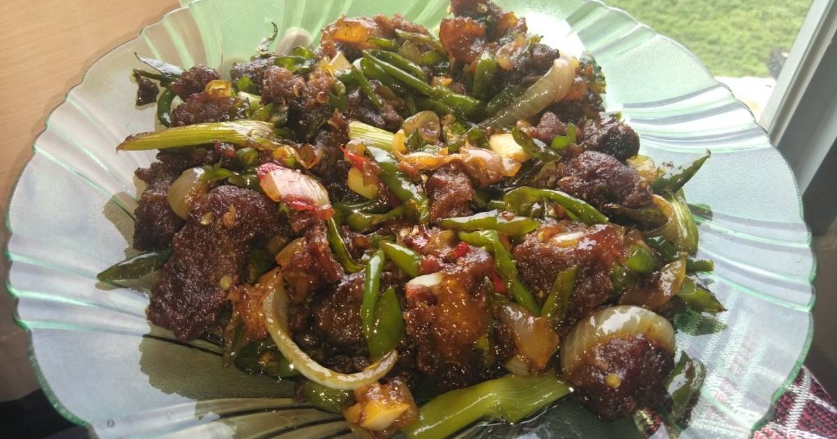 Resep Daging sapi lombok ijo oleh Resep My dr.kie 🌶🍴 Cookpad