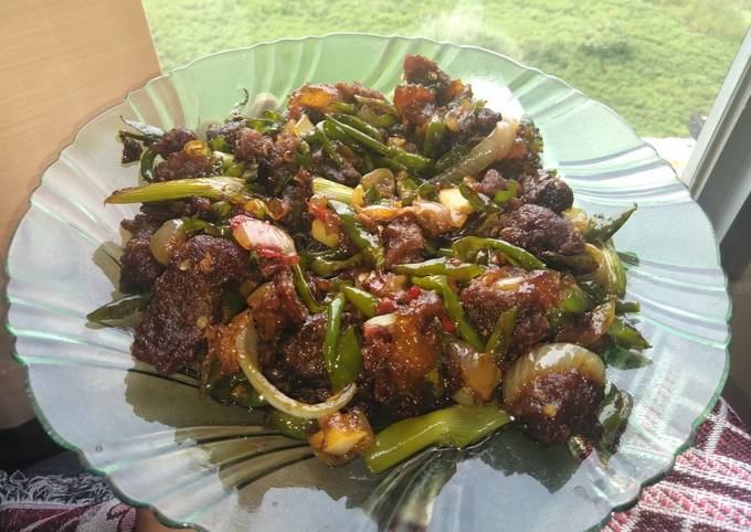 Resep Daging sapi lombok ijo oleh Resep My dr.kie πΆπ΄ - Cookpad