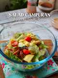 Salad Campuran Avocado Sosej Pasta