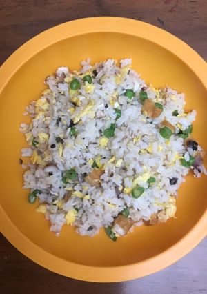 Foto resep Makanan AnakNasi Goreng Ikan Salem Tahu Goreng Buncis
