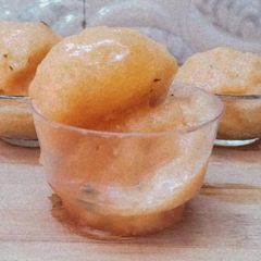 A picture of Muskmelon Sorbet.
