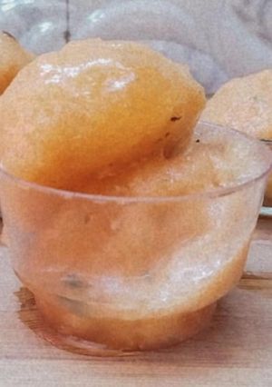 A picture of Muskmelon Sorbet.