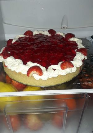 Una foto de Torta de frutilla