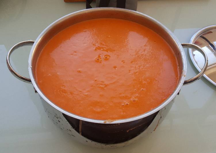 Gazpacho rico rico de la Brigada Espartana