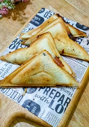 Foto resep Roti Bakar Coklat Keju
