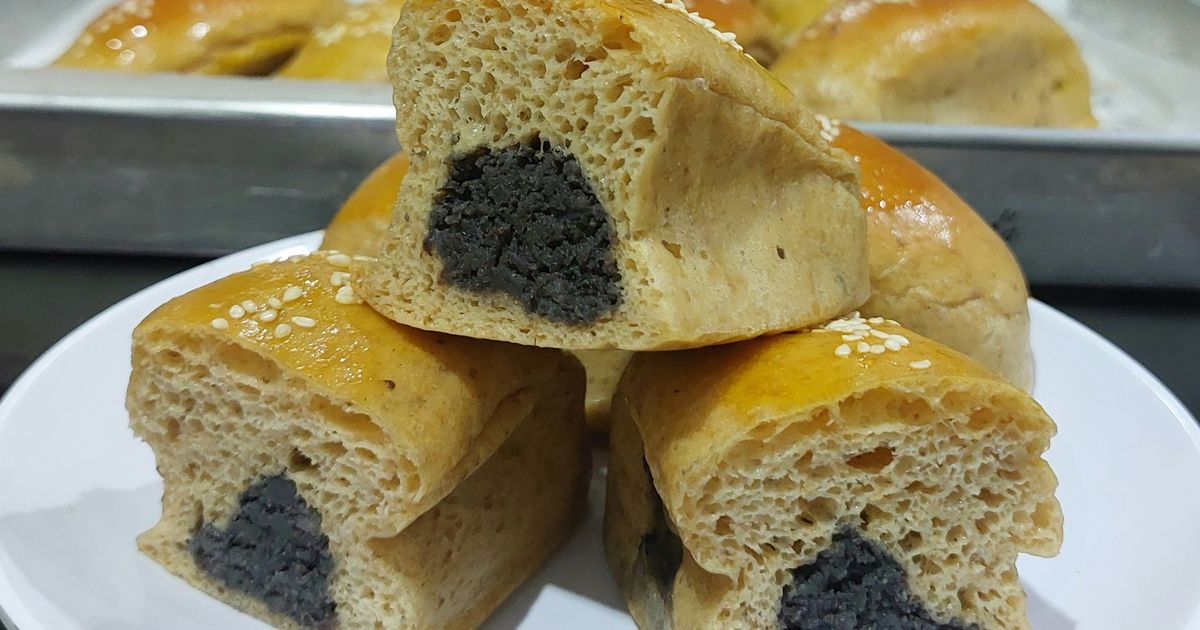 Anabolic Milky Sesame Tausa Buns |High Protein, Low Calorie, Sugar Free