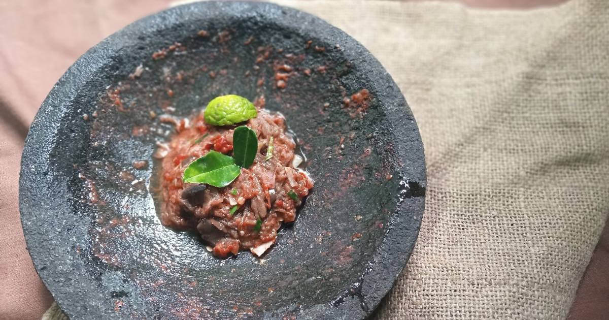 Resep Sambal Ganja Terong Favorit Bunda