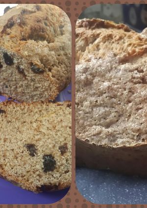 Una foto de Pan de frutas con harina leudante 🍞🍊 (sin huevo ni aceite)